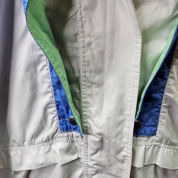 Vintage Koret Francisca Jacket Womens Sz Medium White Zip Up Retro Windbreaker - Picture 5 of 12